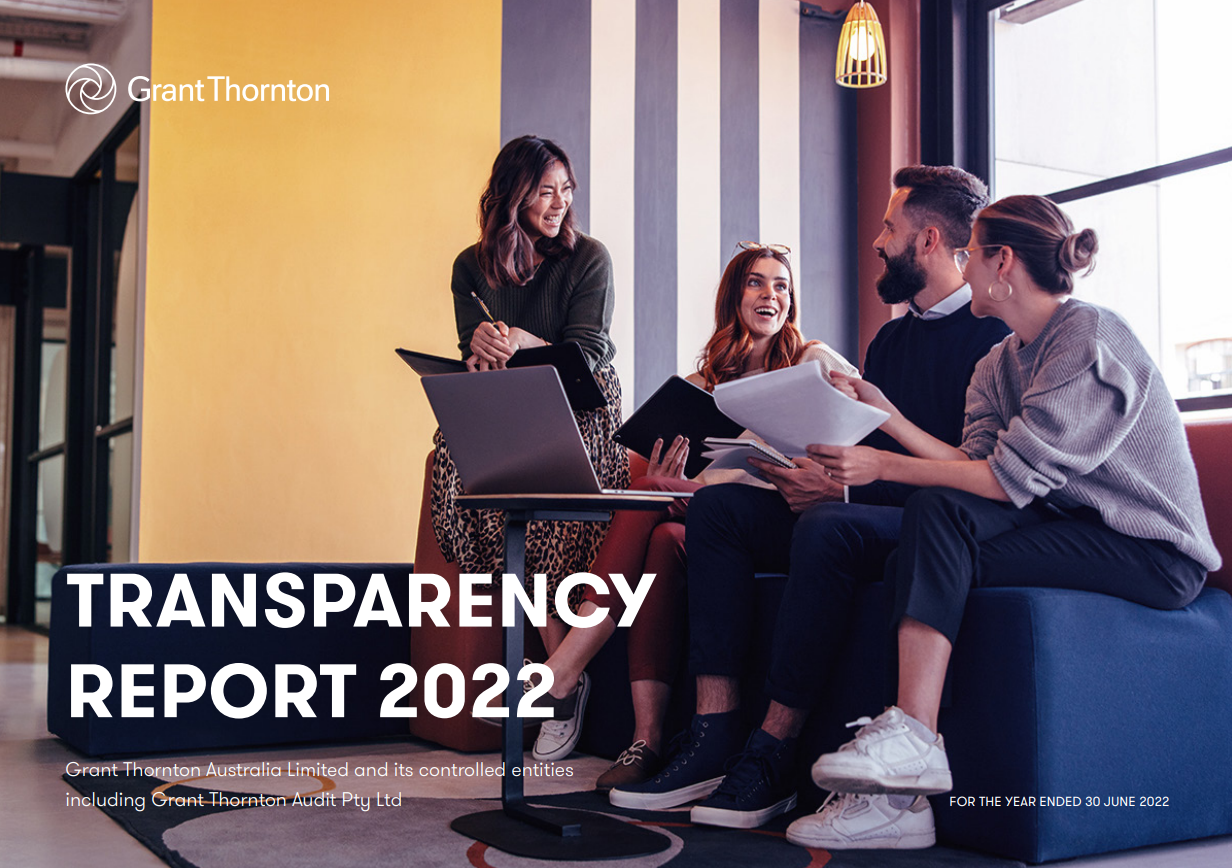 Transparency report Grant Thornton Australia