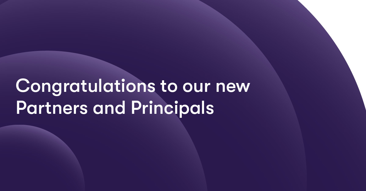 Grant Thornton congratulates new Partners and Principals from 1 July